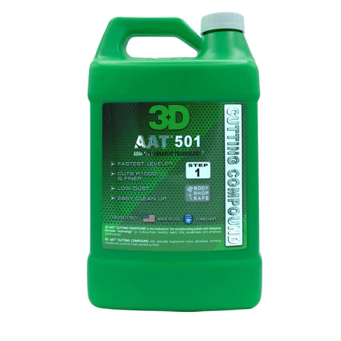 3D 501 AAT Rubbing Compound, Gallon
