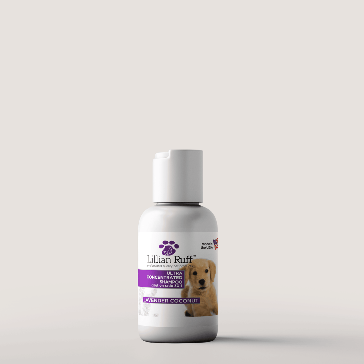 2 oz travel bottle of Ultra Concentrated Shampoo, Lillian Ruff, sold through Sniff and Shift