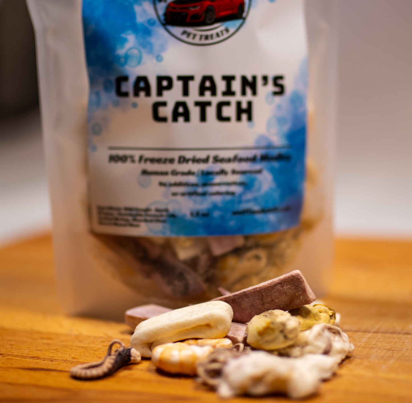 Captain’s Catch – Freeze-Dried Seafood Medley