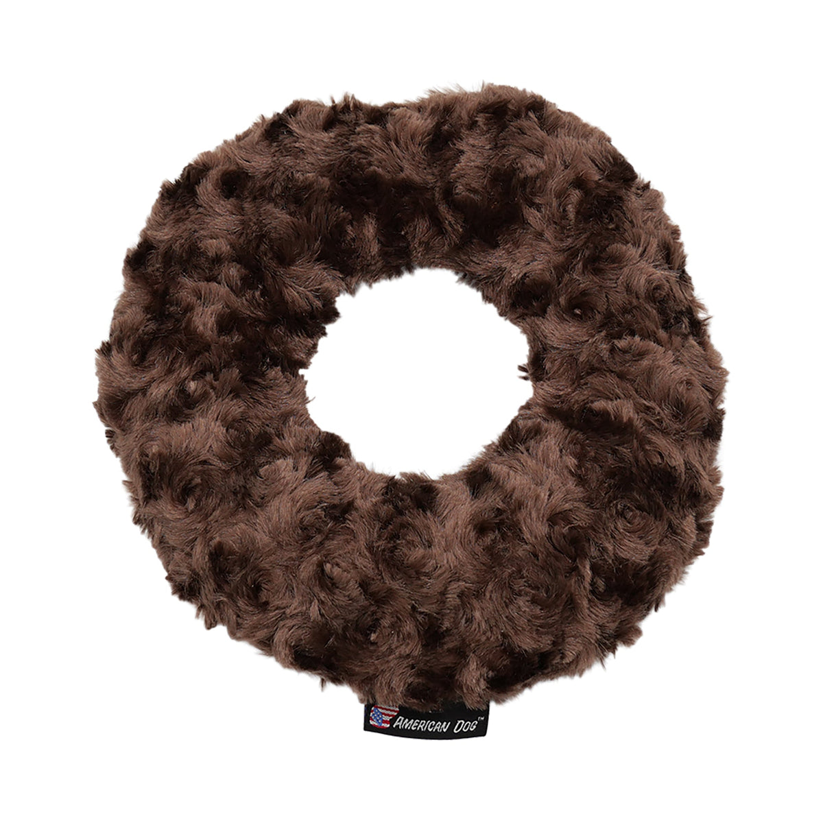Nuggle Donut Plush Squeaker Toy