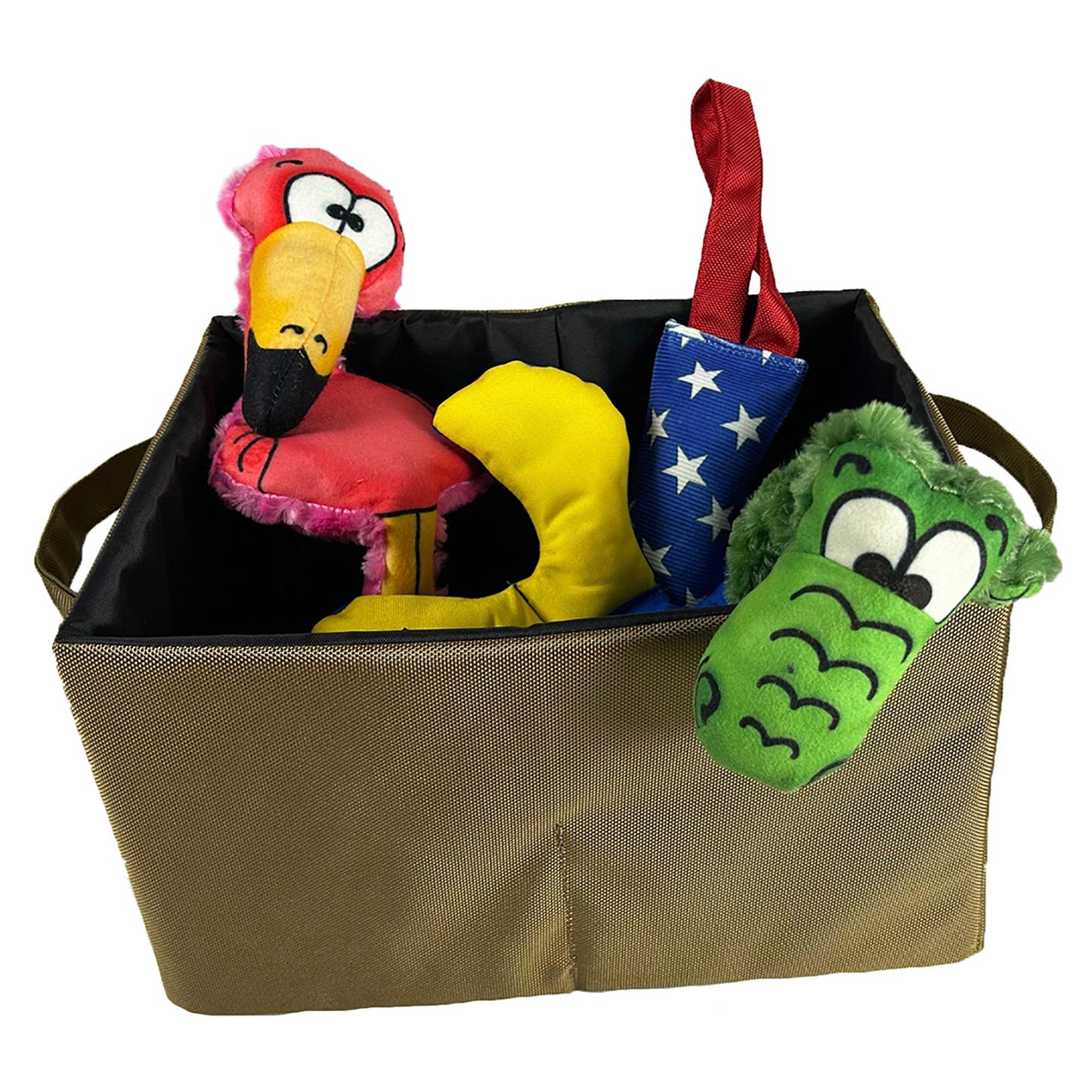 Drool Box Dog Toy Storage Bin
