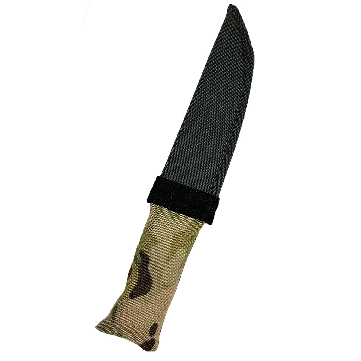 Knife Dog Toy by American Dog, a twelve inch knife shaped squeaky toy sewn from 1000D nylon