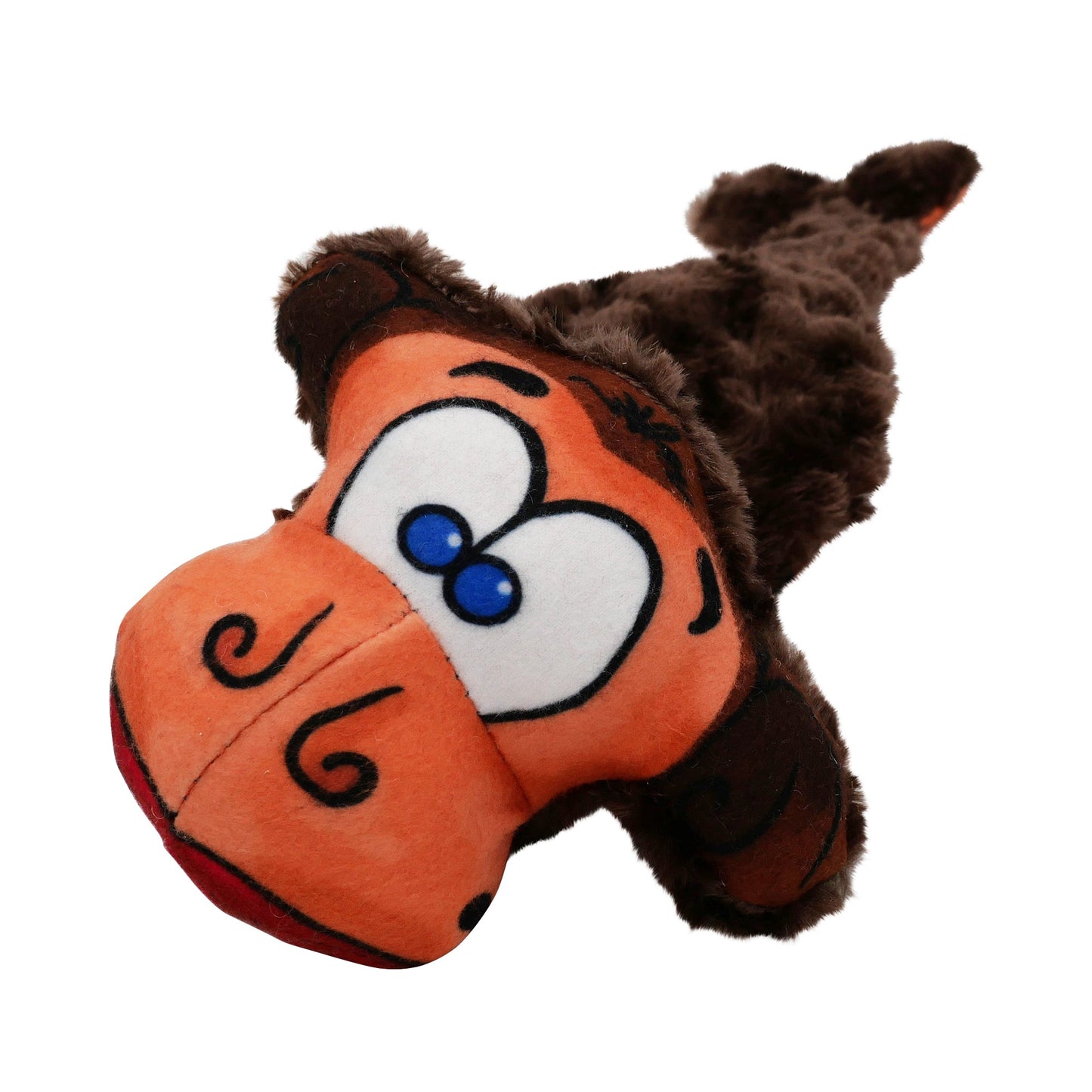 Milo the Monkey Plush Crinkle Dog Toy