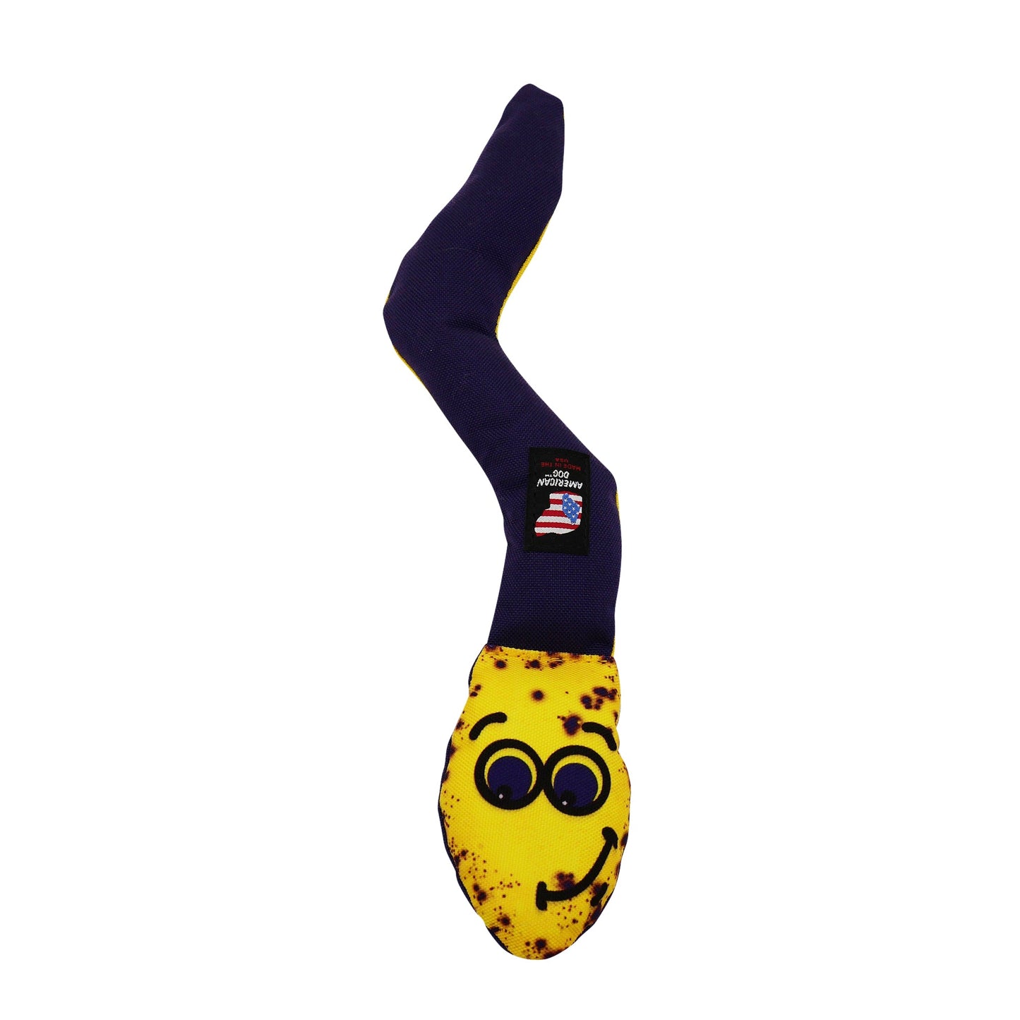 Wiggle Worm Squeaky Fetch and Tug Dog Toy