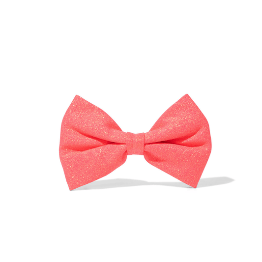 Ambrose Dog Bow Tie in pink glitter, Pink Papyrus Co., sold through Sniff and Shift