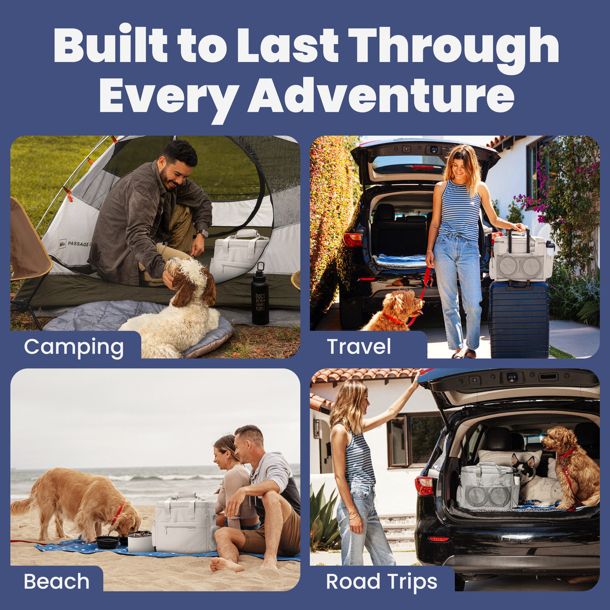 The Original Doggy Bag Dog Travel Bag for Supplies