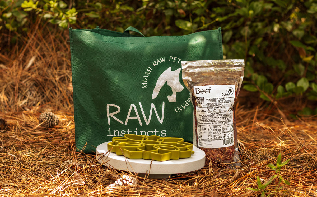 Raw PMR Beef Meal Blend for Cats & Dogs, Prey Model Raw | Raw Instincts Florida