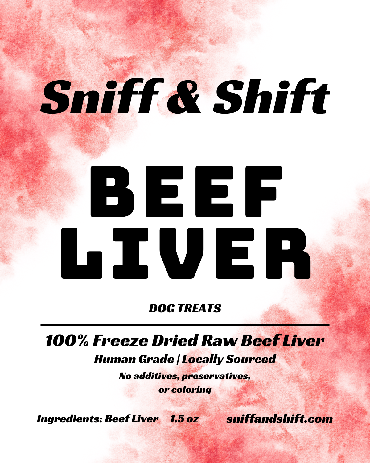 Freeze Dried Beef Liver Pet treats