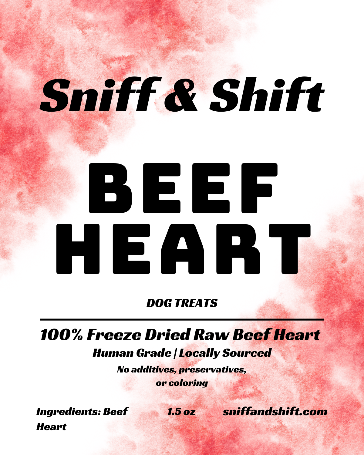 Freeze Dried Beef Heart Treats