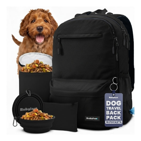 The Original Doggy Bag Backpack for Dog Supplies