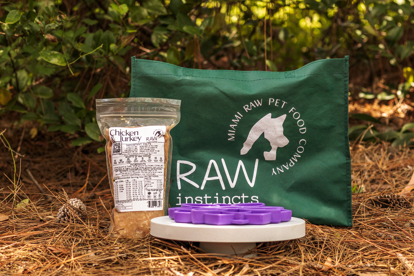 Raw Chicken & Turkey Meal Blend for Cats & Dogs, Prey Model Raw | Raw Instincts Florida