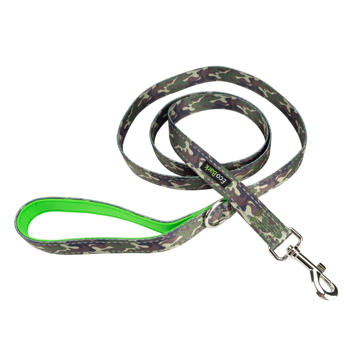 Camo Comfort Grip Dog Leash, 4 to 6 ft