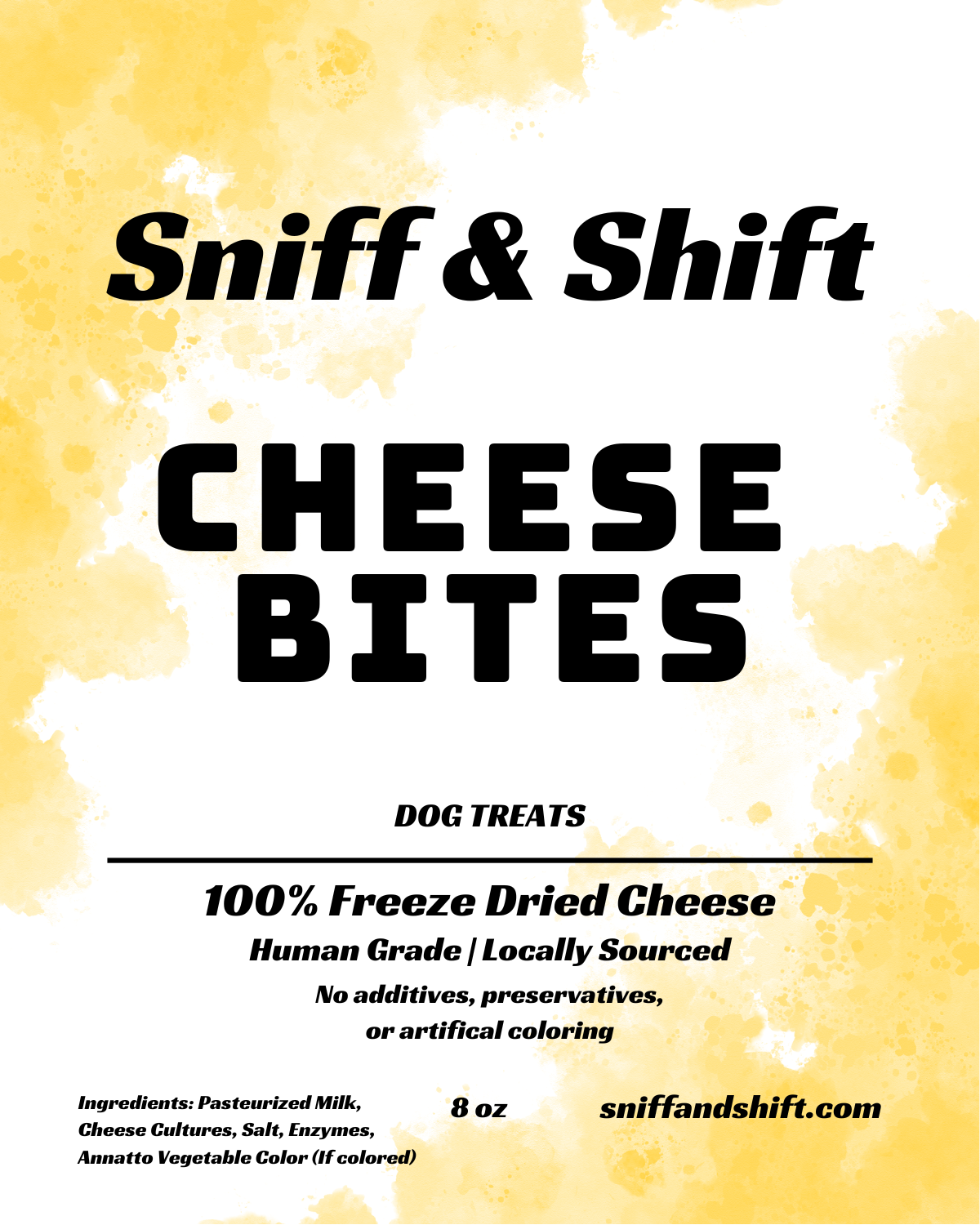 Cheddar Cheese Dog Treats