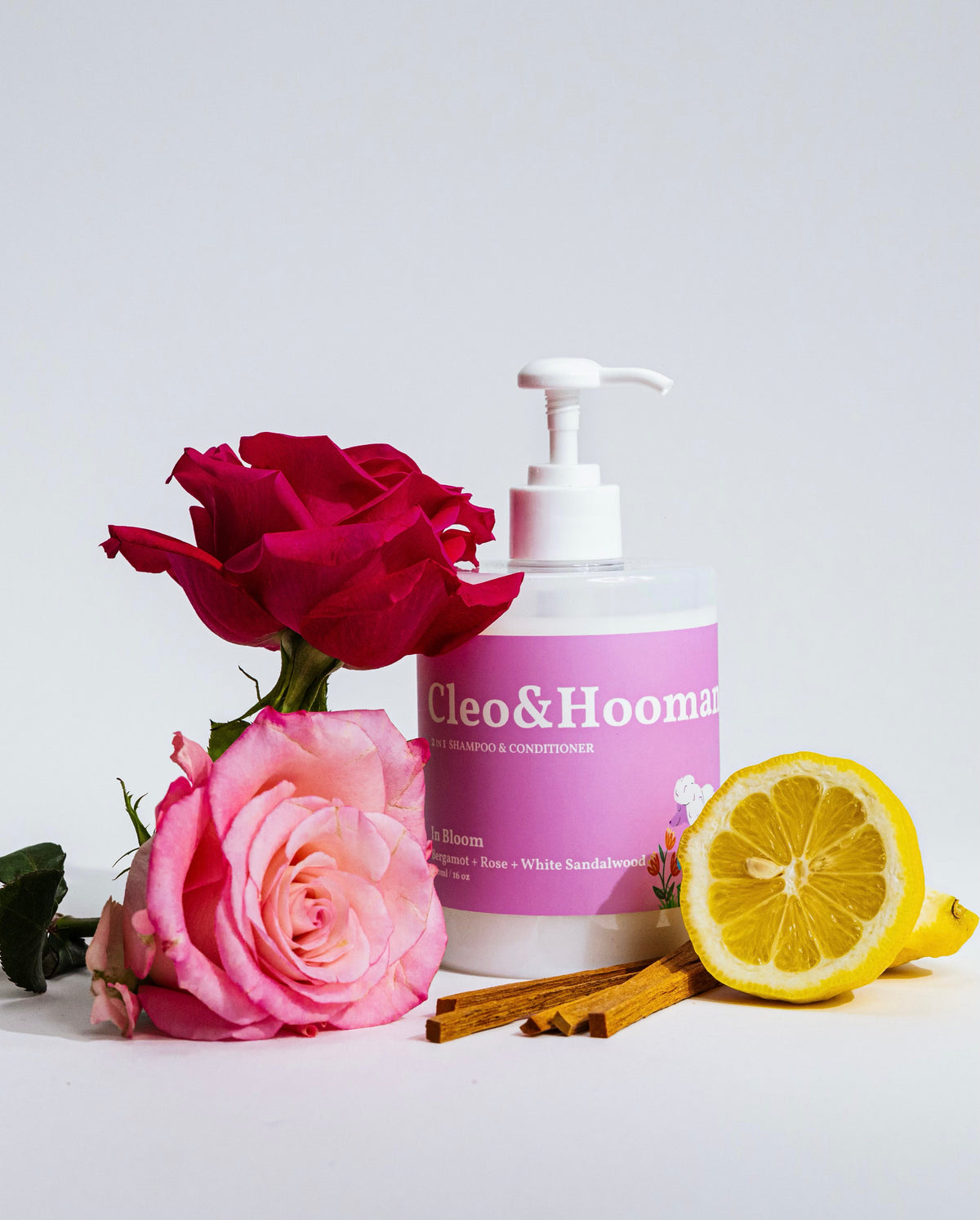 Cleo&Hooman In Bloom Dog Shampoo and Conditioner Duo