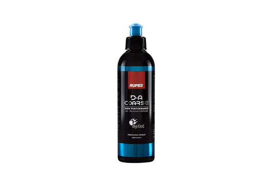 RUPES D-A Coarse cutting compound 250 ml black bottle with a blue cap