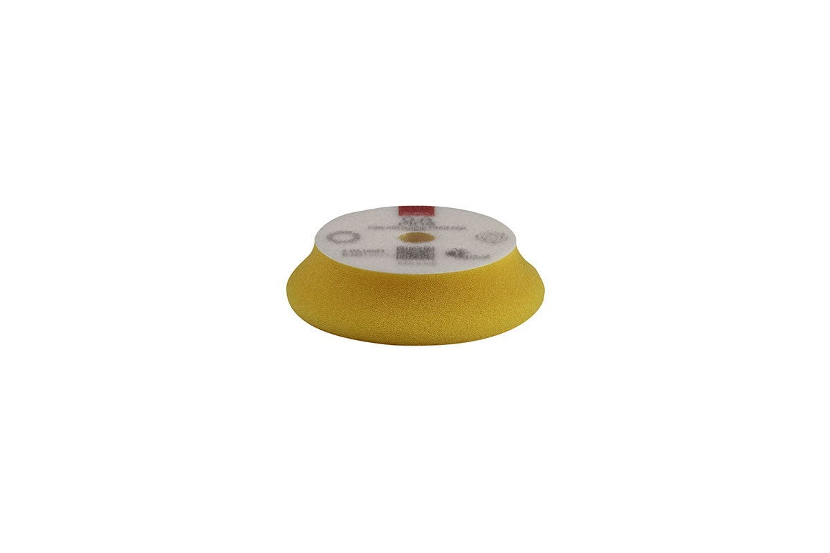 RUPES D-A Fine Foam Polishing Pad, 4 in Yellow