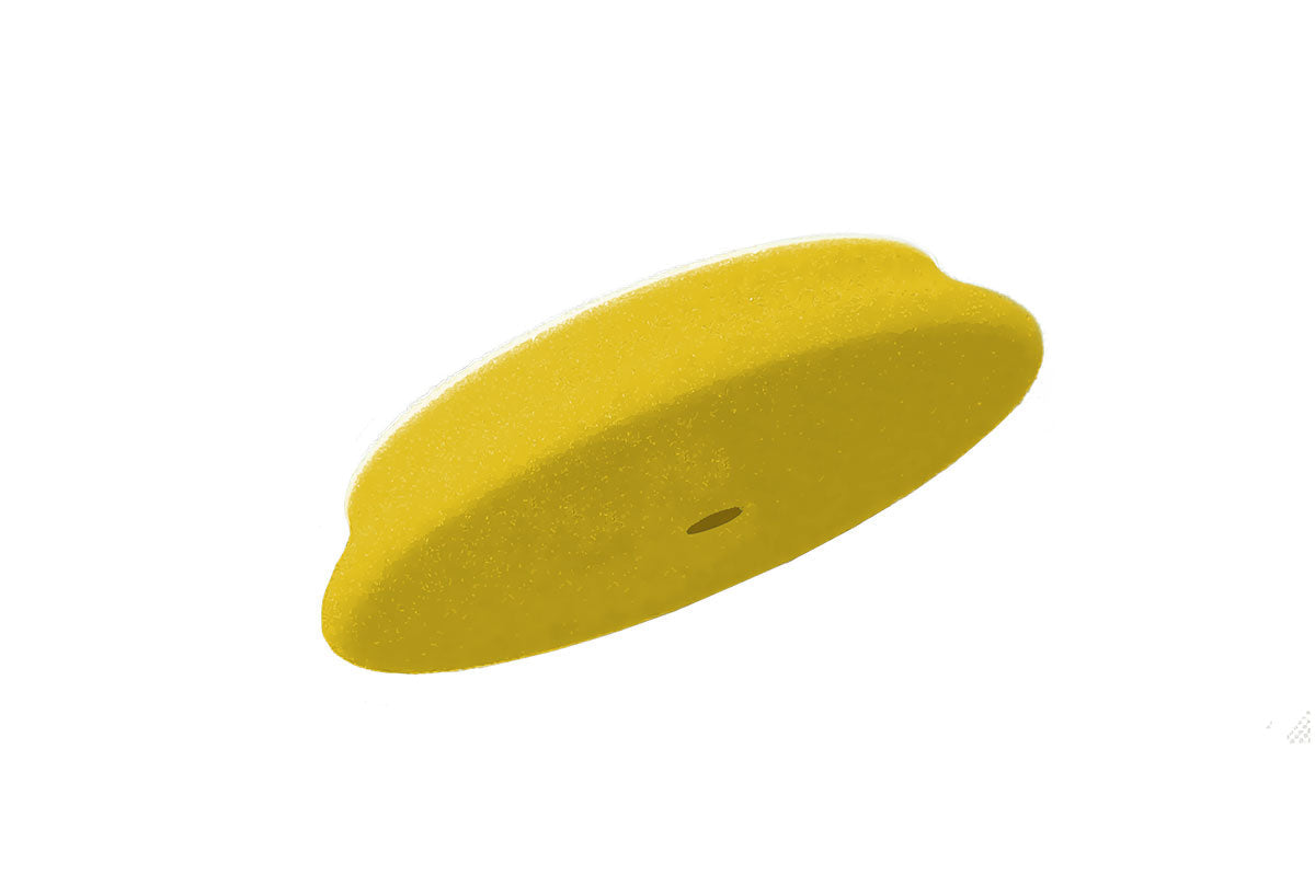 RUPES D-A Fine Foam Polishing Pad, 5 in Yellow