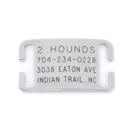 Jingle Free Tag Only by 2 Hounds Design, sold through Sniff and Shift
