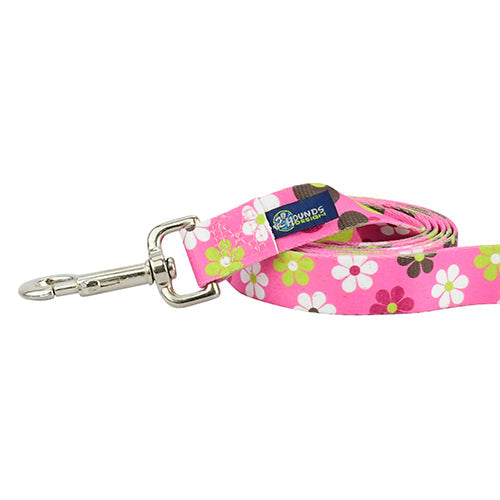 Daisy Dot EarthStyle Dog Leash by 2 Hounds Design, sold through Sniff and Shift