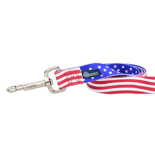 Star Spangled EarthStyle Dog Leash by 2 Hounds Design, sold through Sniff and Shift