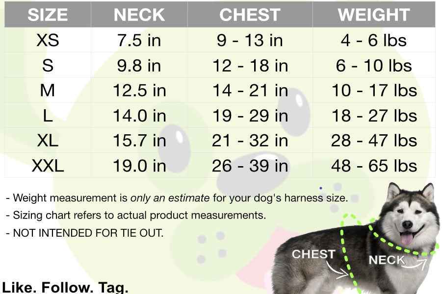 Over-the-Head Dog Harness, Vest Halter, Forest Green