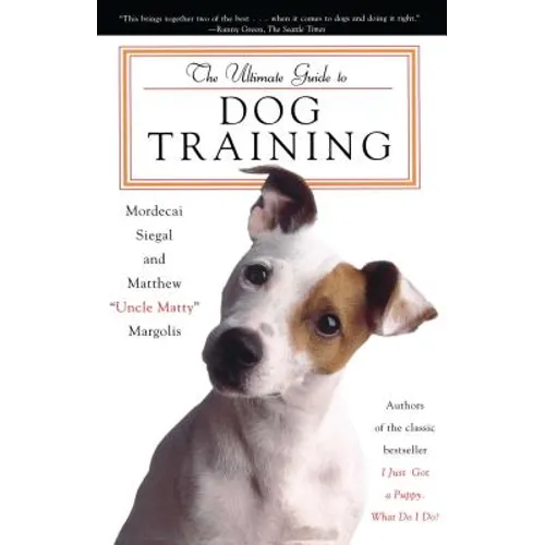The Ultimate Guide to Dog Training book cover
