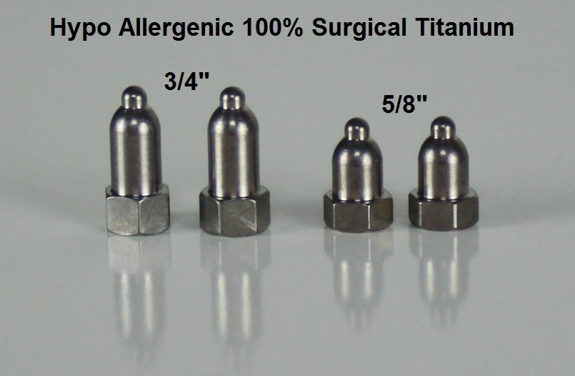 Hypoallergenic contact points for e-collars