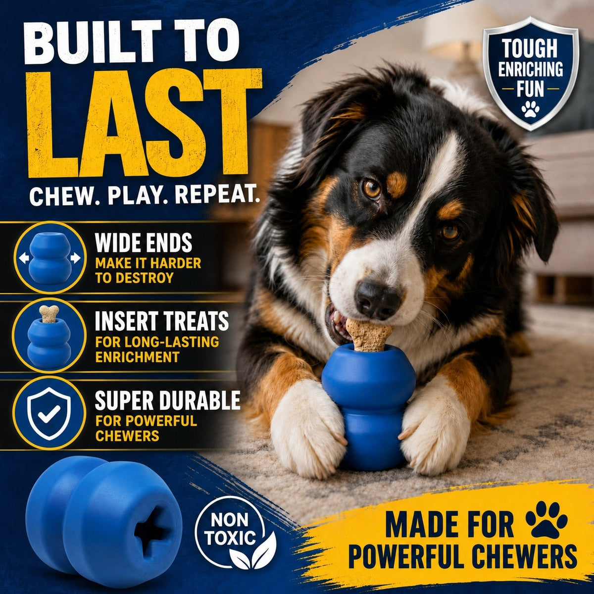 Double Trouble Dual Chamber Treat Dispenser