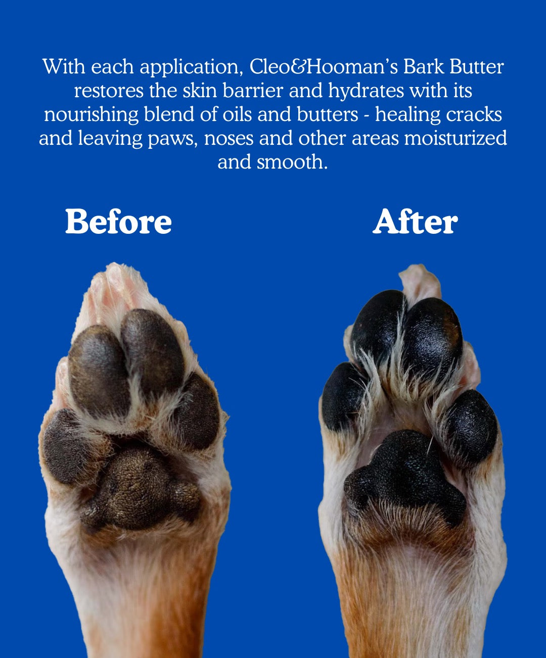 Cleo&Hooman Bark Butter Hydrating Doggie Cream, 4 oz