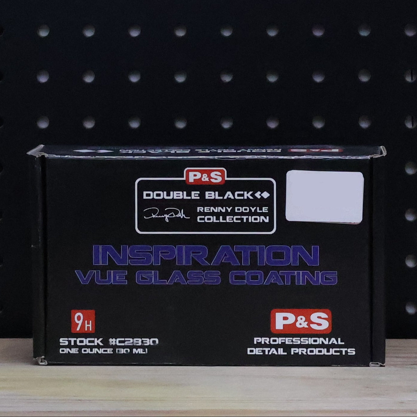 P&S Inspiration VUE Glass Coating 30 ml kit in a black Double Black Renny Doyle Collection box
