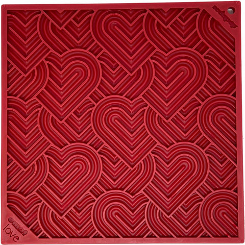 Love eMat Heart Design Lick Mat
