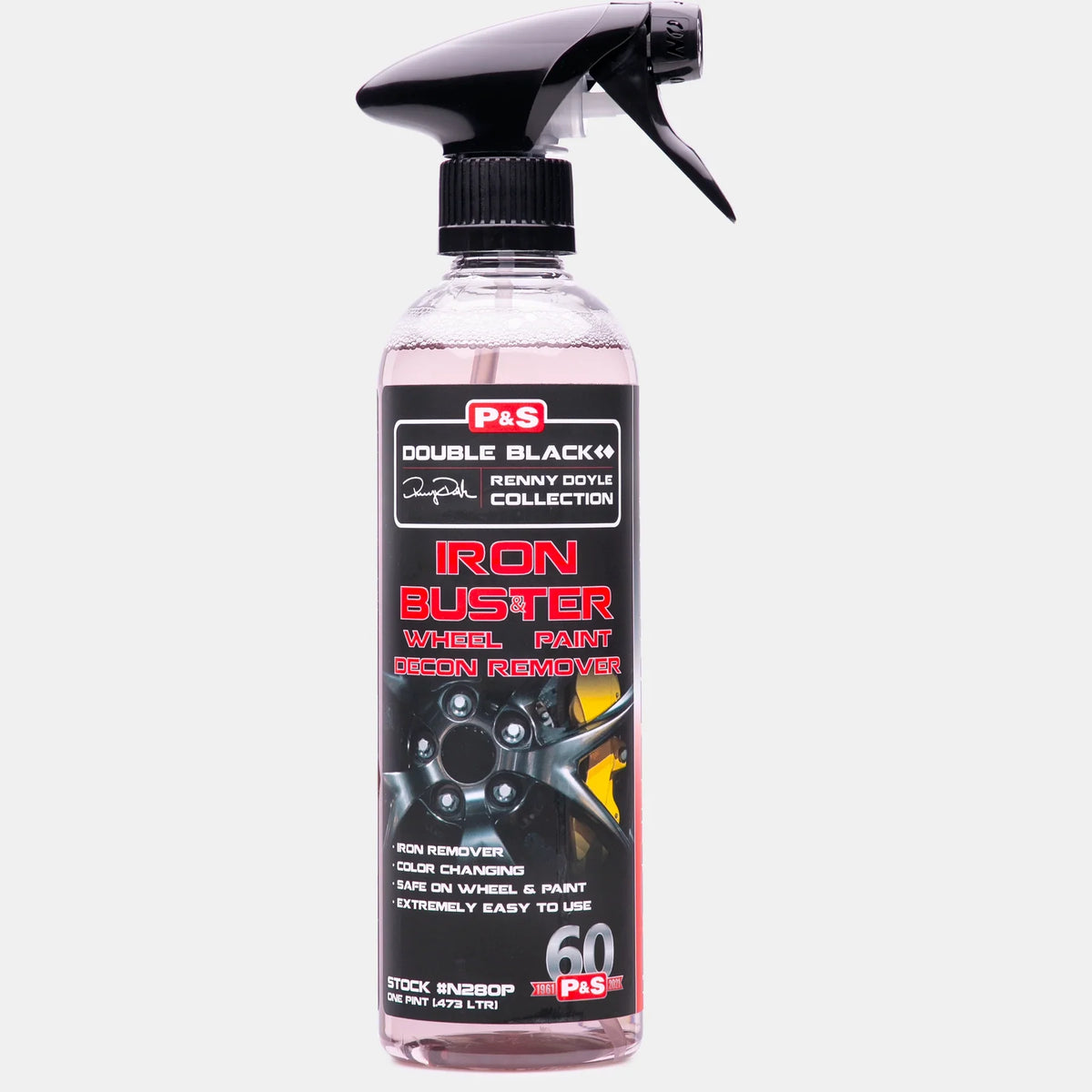 P&S Iron Buster Wheel & Paint Decon Remover, Pint