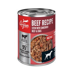 12.8oz can of Orijen Beef Stew grain free wet dog food
