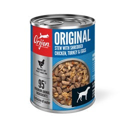 12.8oz can of Orijen Original Stew grain free wet dog food