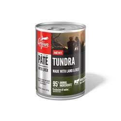 12.8oz can of Orijen Tundra Pate with Liver wet dog food