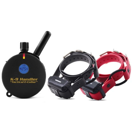 K9 Handler K9-802 two-dog big dog remote trainer on bungee collars