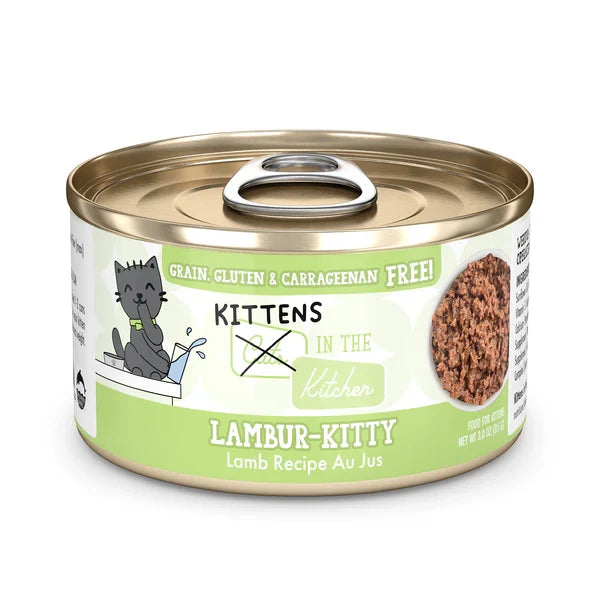 Cats in the Kitchen Kitten Lambur-kitty lamb wet kitten food, 3oz