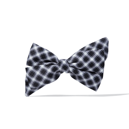 Leighton Dog Babe Bow in black gingham, Pink Papyrus Co., sold through Sniff and Shift