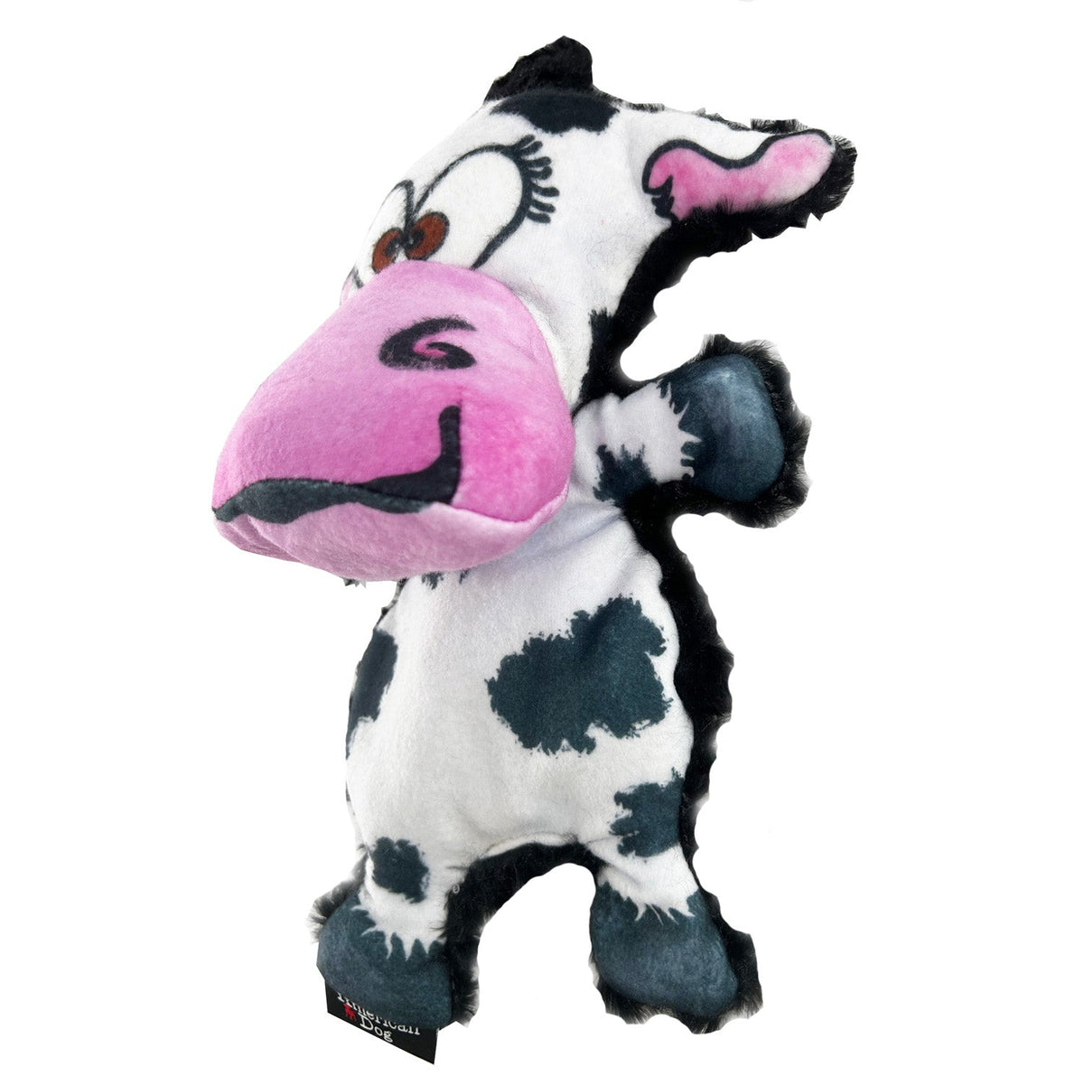 Moo-Ria the Cow Crinkle Fetch Toy