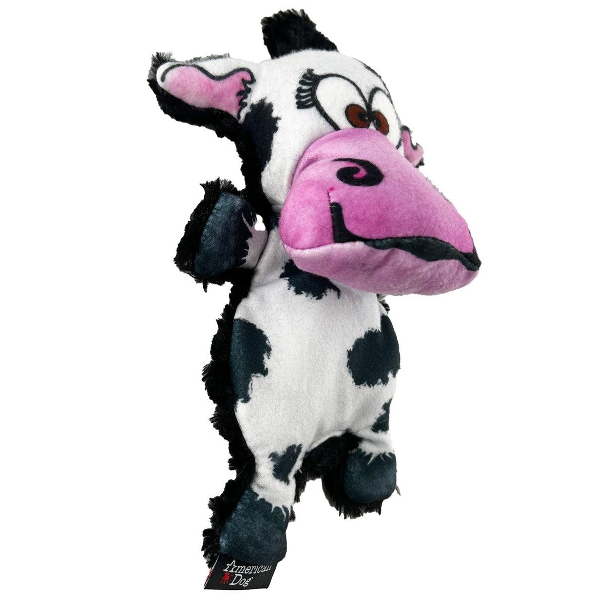 Moo-Ria the Cow Crinkle Fetch Toy