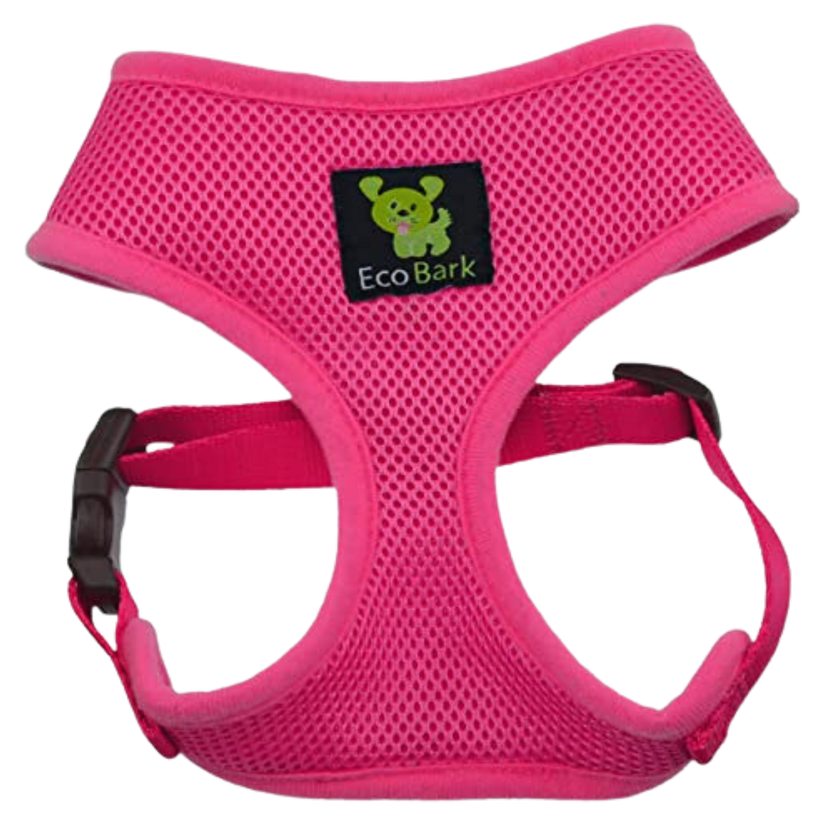 Pink Over-the-Head Dog Harness, Vest Halter, XS to XX-Large, EcoBark Pet Supplies, sold through Sniff and Shift