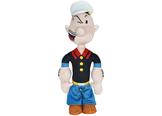 Multipet Popeye plush dog toy, 11 inches, classic sailor character
