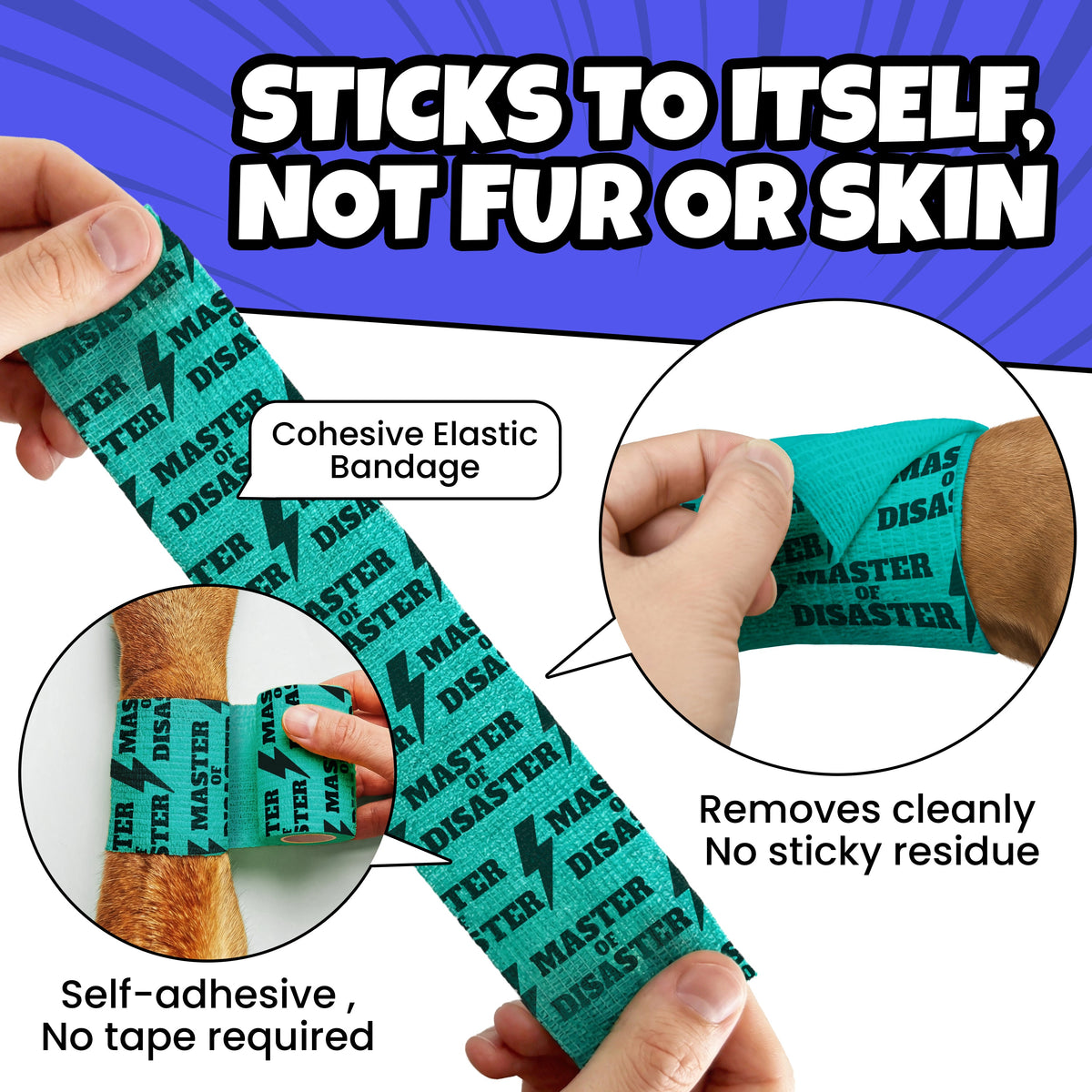 Oops Wraps Non-Stick Wrap for Dogs