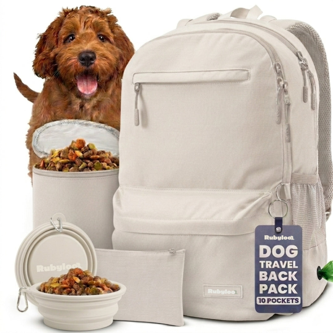 The Original Doggy Bag Backpack for Dog Supplies