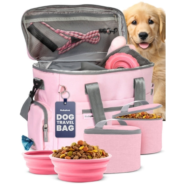 The Original Doggy Bag Dog Travel Bag for Supplies