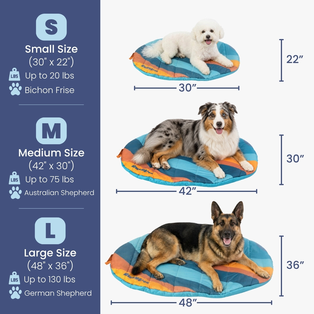Travel Dog Bed, Foldable and Packable for Road Trip, Camping