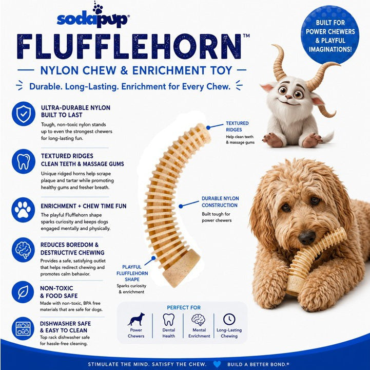 Flufflehorn Dental Antler Nylon XL