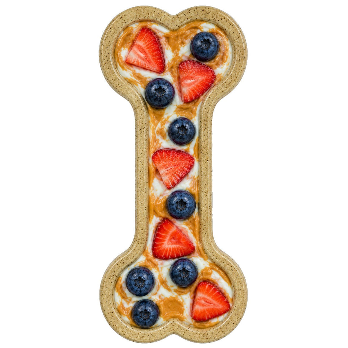 Bone eChew Nylon Chew Toy shaped like a classic dog bone, SodaPup, sold through Sniff and Shift