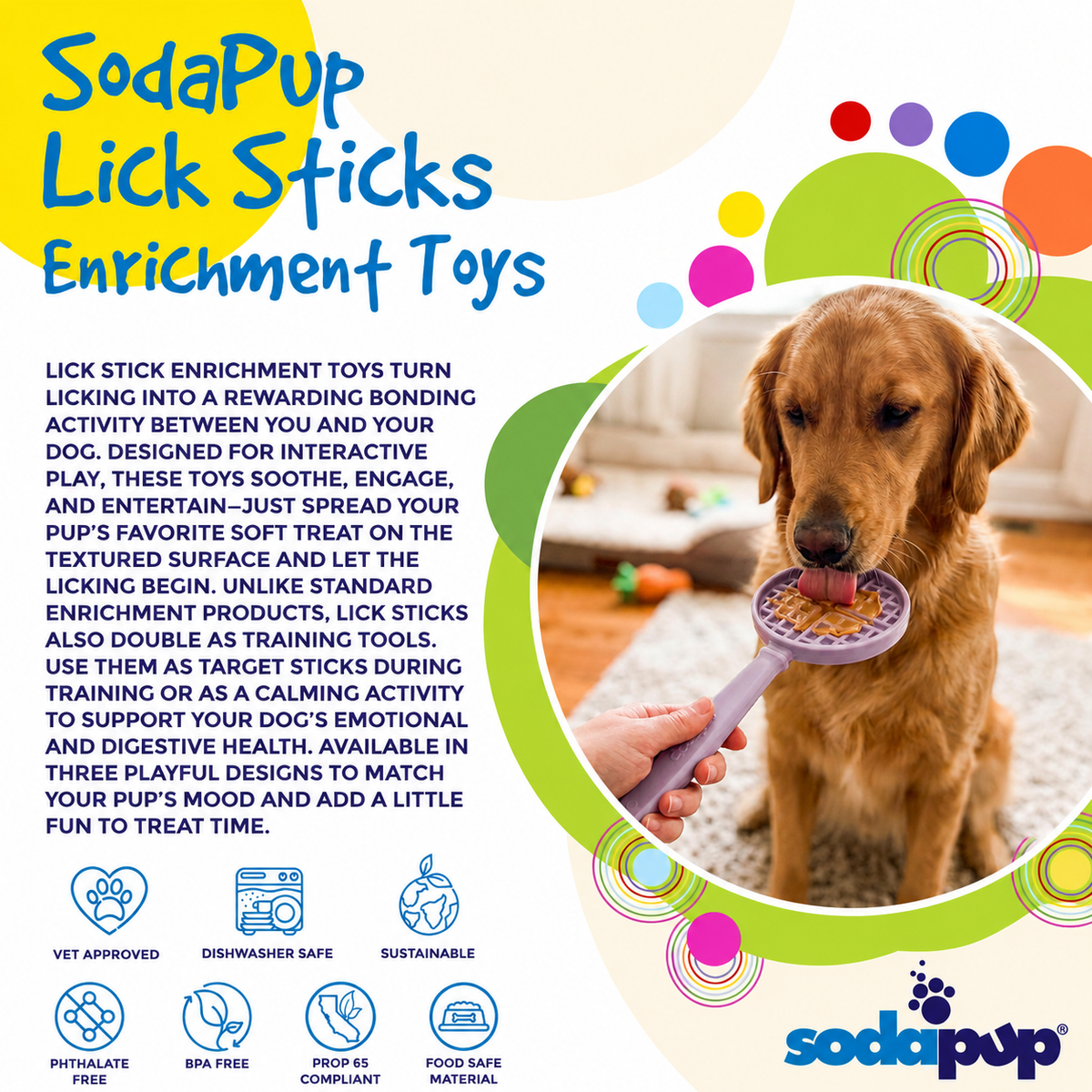 eStick Hand-Held Lick Stick