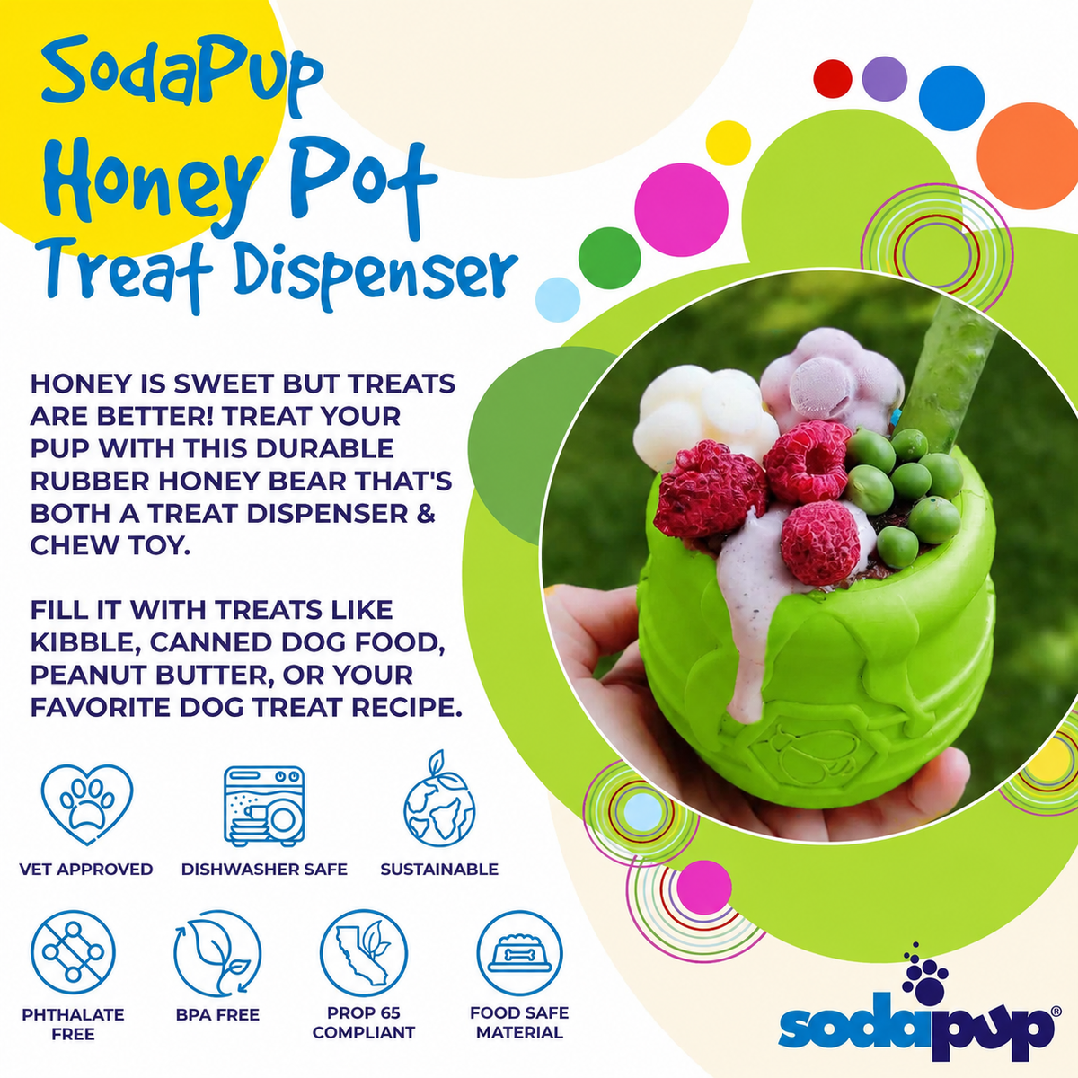Honey Pot eCup Treat Dispenser
